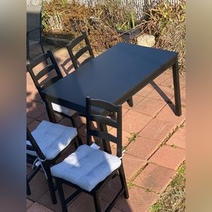 Dining room table set 4